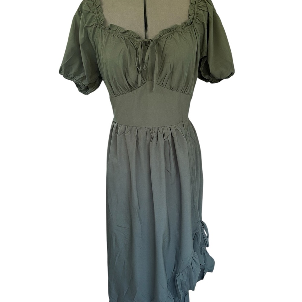 Dark Green Renaissance/Gothic Dress